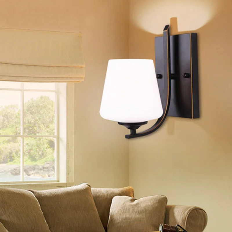 

vintage led wall mount light kitchen decor smart bed black bathroom fixtures luminaire applique glass wall sconces