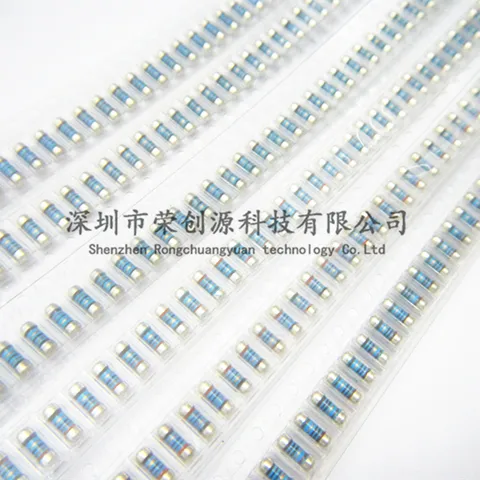 Металлопленочные резисторы SMD 50 шт. 1% MELF0204