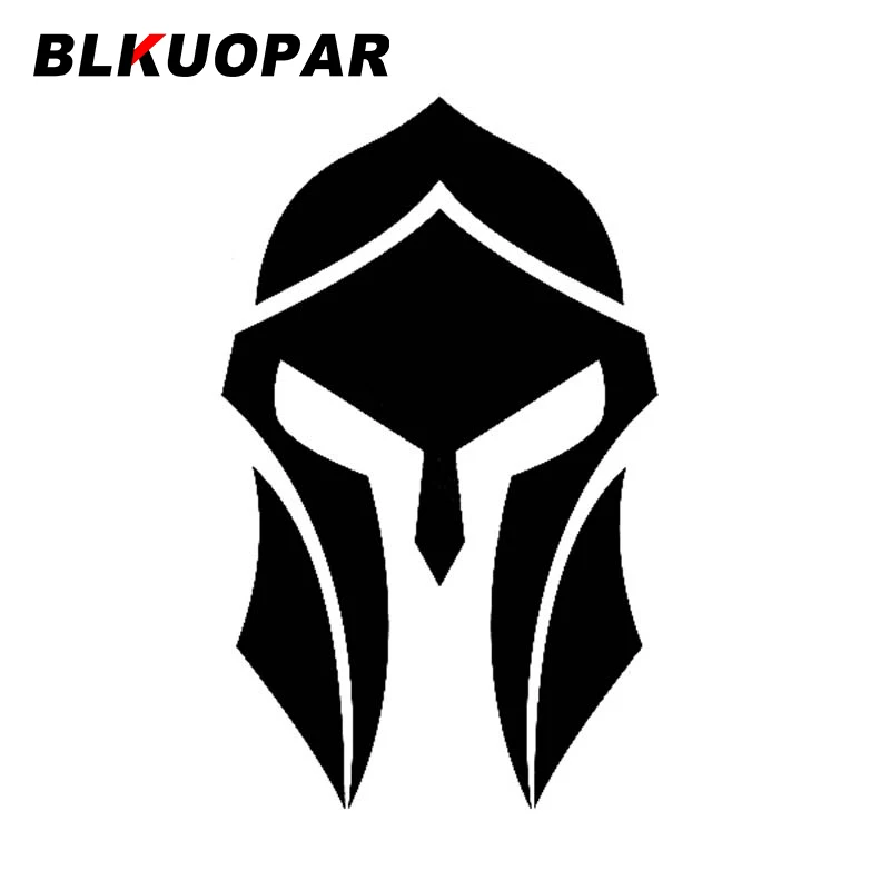 

Спартанский шлем BLKUOPAR, автомобильная наклейка, индивидуальная Водонепроницаемая наклейка, холодильник, ноутбук, лобовое стекло, автомобильные аксессуары