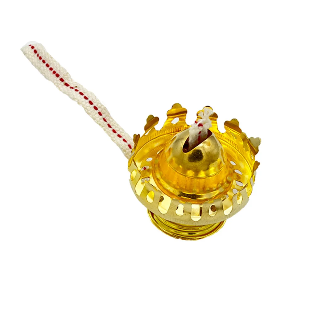 

Lamp Oil Wick Stand Parts Burner Temple Holderreplacement Electric Cottonlamps Temples Kerosenelanternholders Butter Tibetan