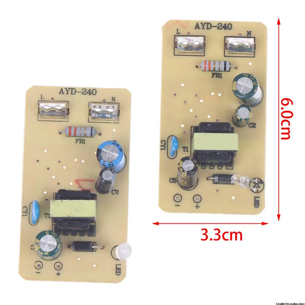 AC-DC 3V 5V 12V 1A модуль источника питания с неизолированной цепью на входе 100-240V |