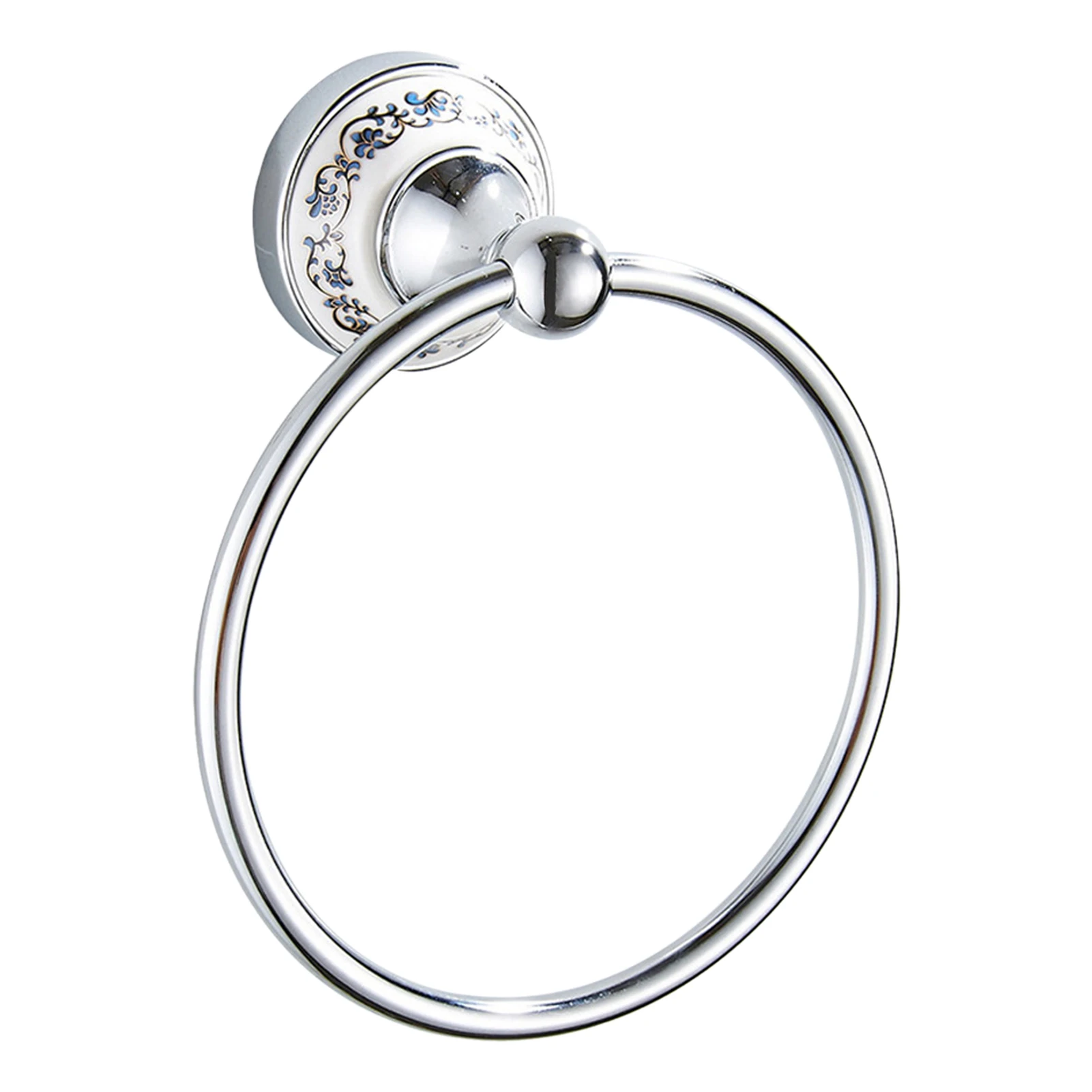 

Кольцо для полотенец из нержавеющей стали для ванной комнаты, кухни, гостиницы, экономия пространства, гладкая поверхность, домашнее оборуд...