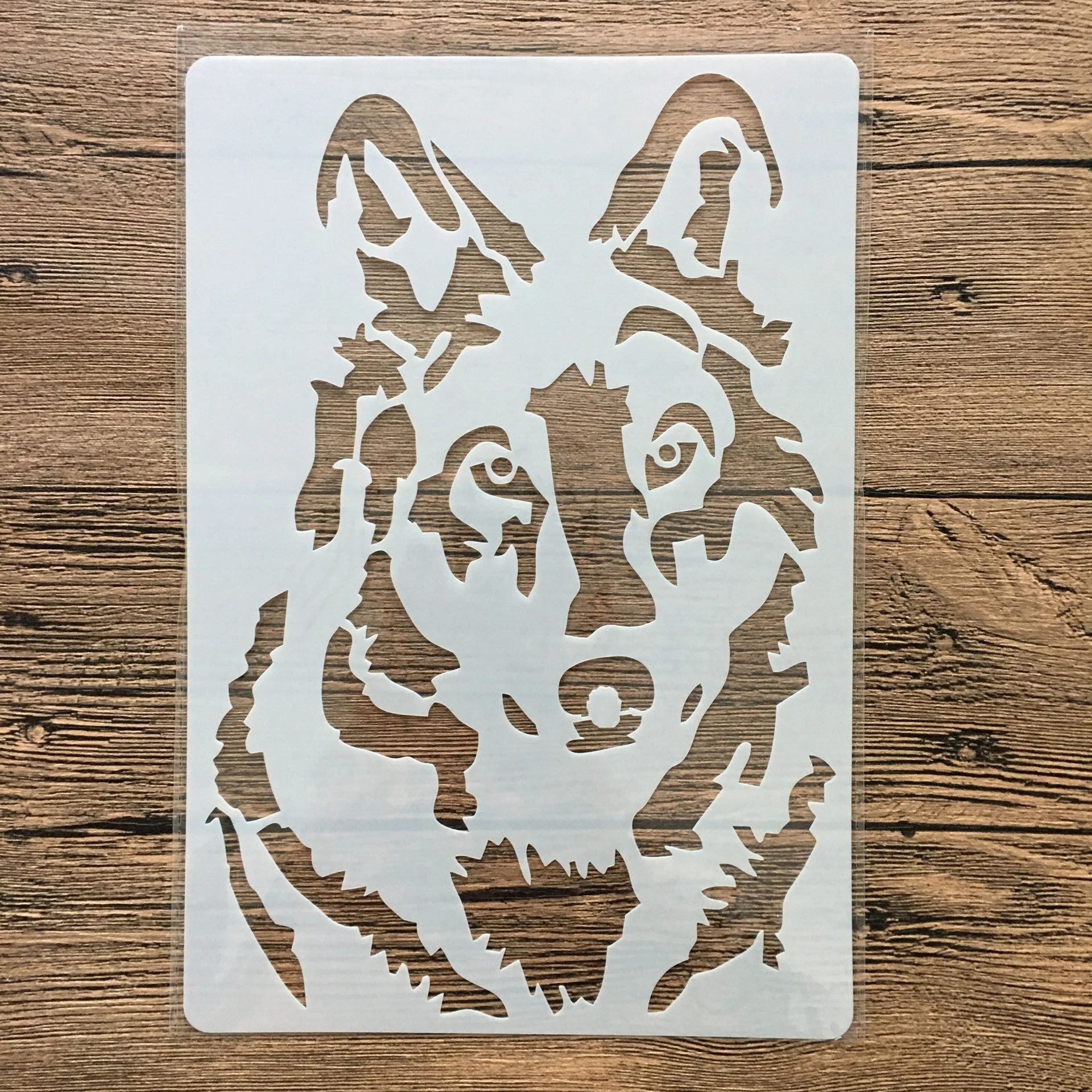 A4 21*29 cm Animal dog Stencils  DIY Craft Layering Stencils For Walls Painting Scrapbooking Stamping Stamp Album Decorative