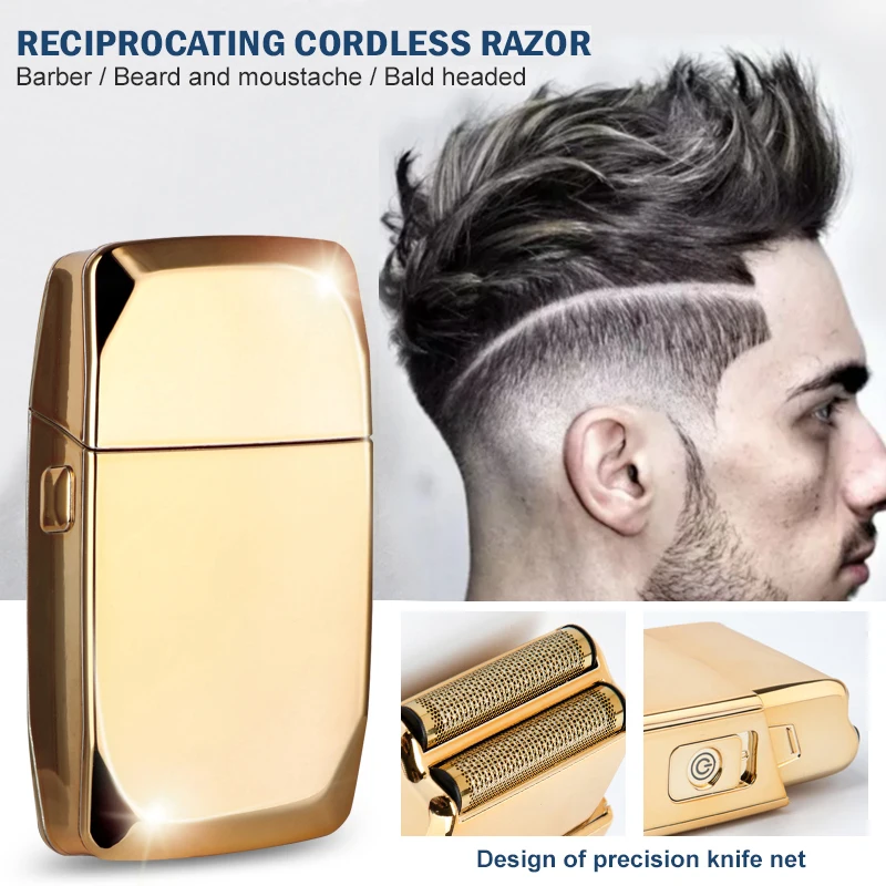 Мужской триммер для волос Pop Barbers P600, триммер для бороды, профессиональный триммер для волос для мужчин, 9000 об/мин