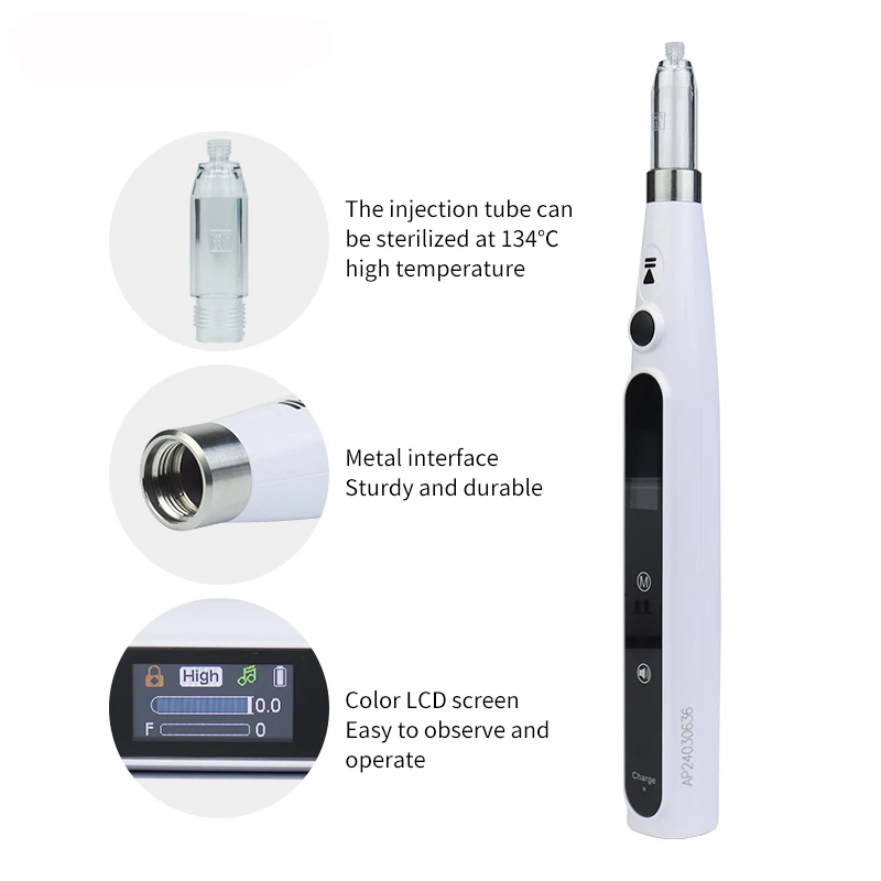 VVDental Инжектор для стоматологической анестезии Шприц полости рта Безболезненная