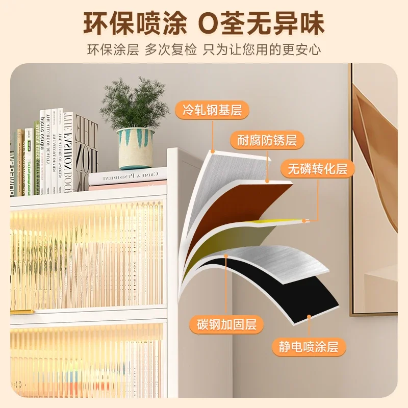 Shelves Bookcase Room Organizer Storage Shelf Book Racks Stroller Repisas Flotantantes Pared Home Furniture