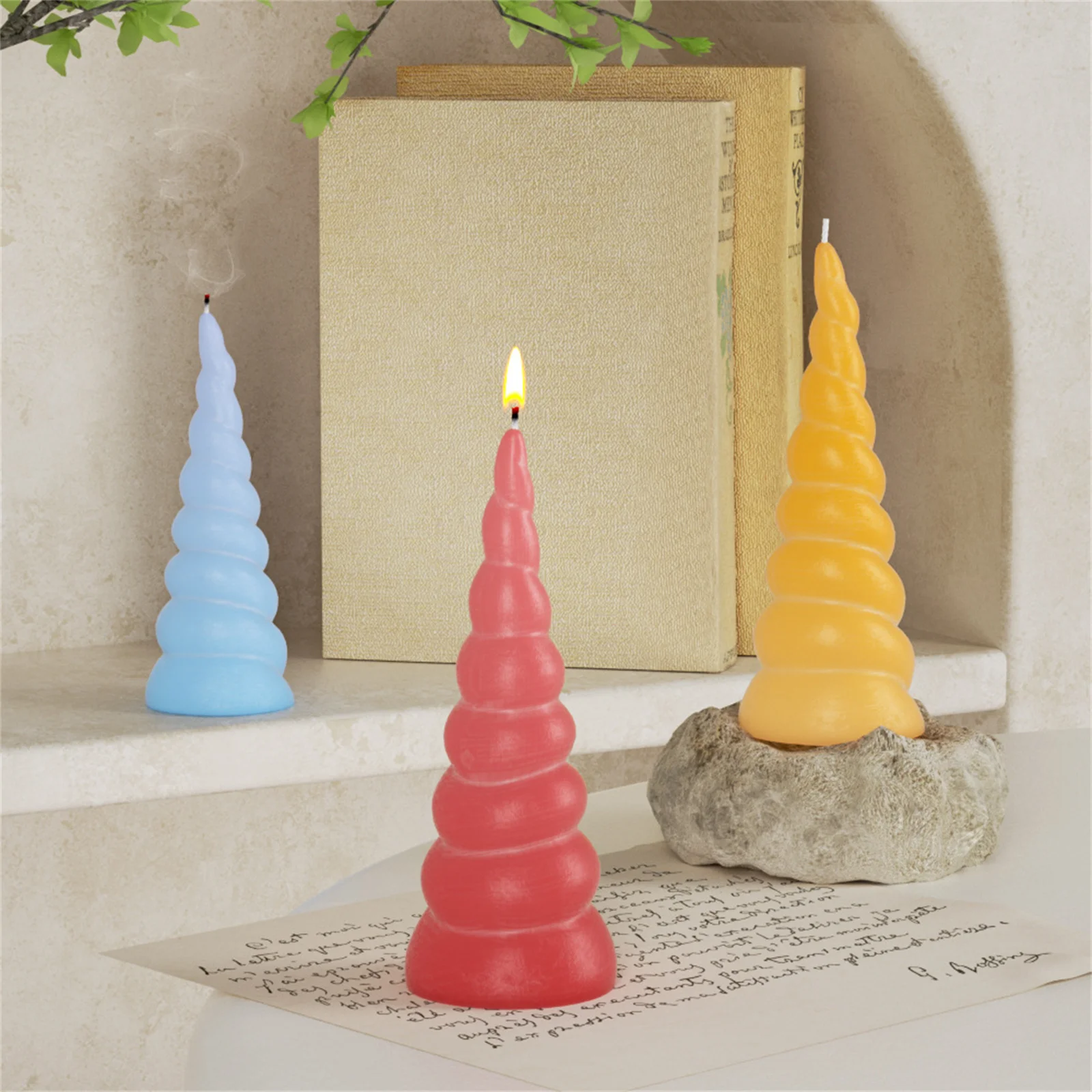 Силиконовая форма для свечей в виде рождественской елки