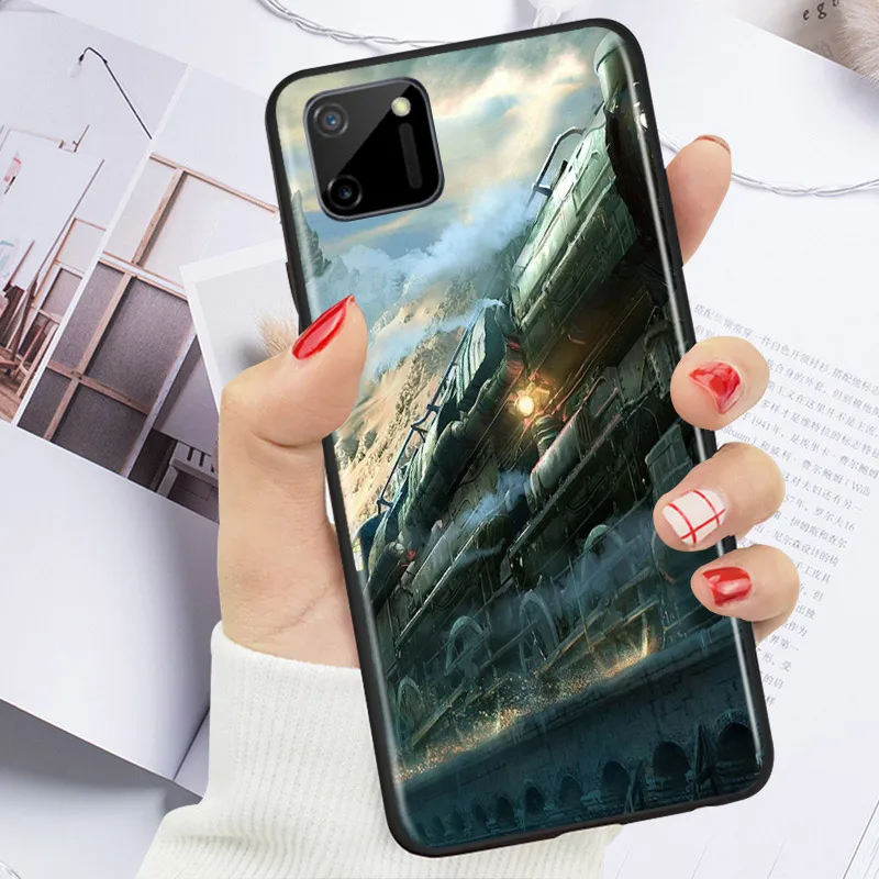 Поезд лес дым для Realme 9 9i 8 8i GT GT2 Neo Neo2 Master Pro C21 C20 C11 C20A C21Y Чехол телефона Coque |