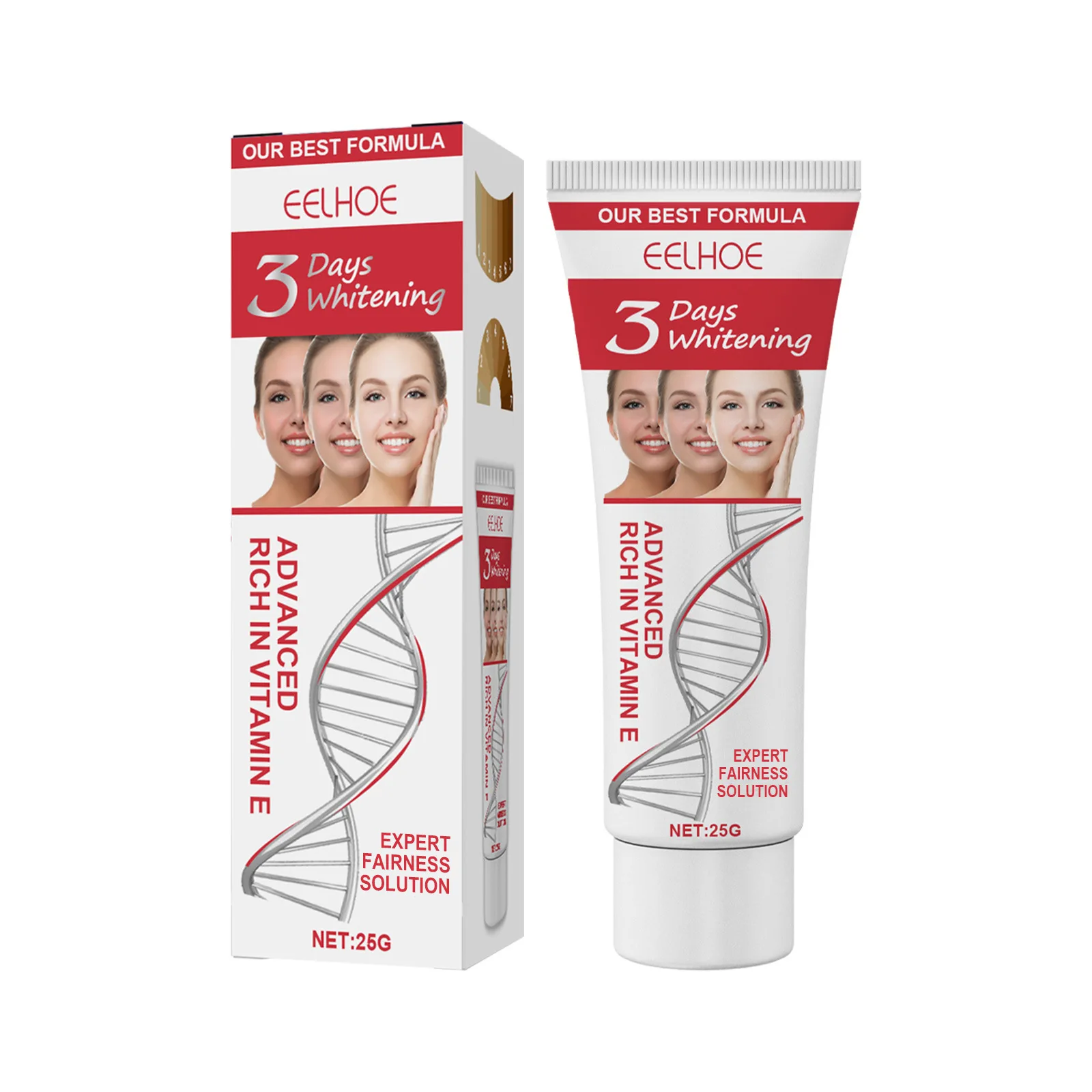 Отбеливающий крем для лица с койевой кислотой корректор темных точек глубокое