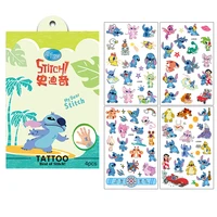 stitch tattoo stickers disney princess unicorn frozen anime figure spider man cars cartoon sticker kids girls birthday gift