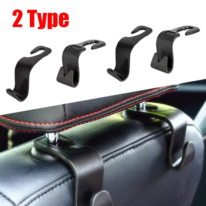 

Universal Car Seat Hook Rear Interior Portable Hanging Bag Holder Storage Bag Wallet Cloth Decorative Ornaments Storage