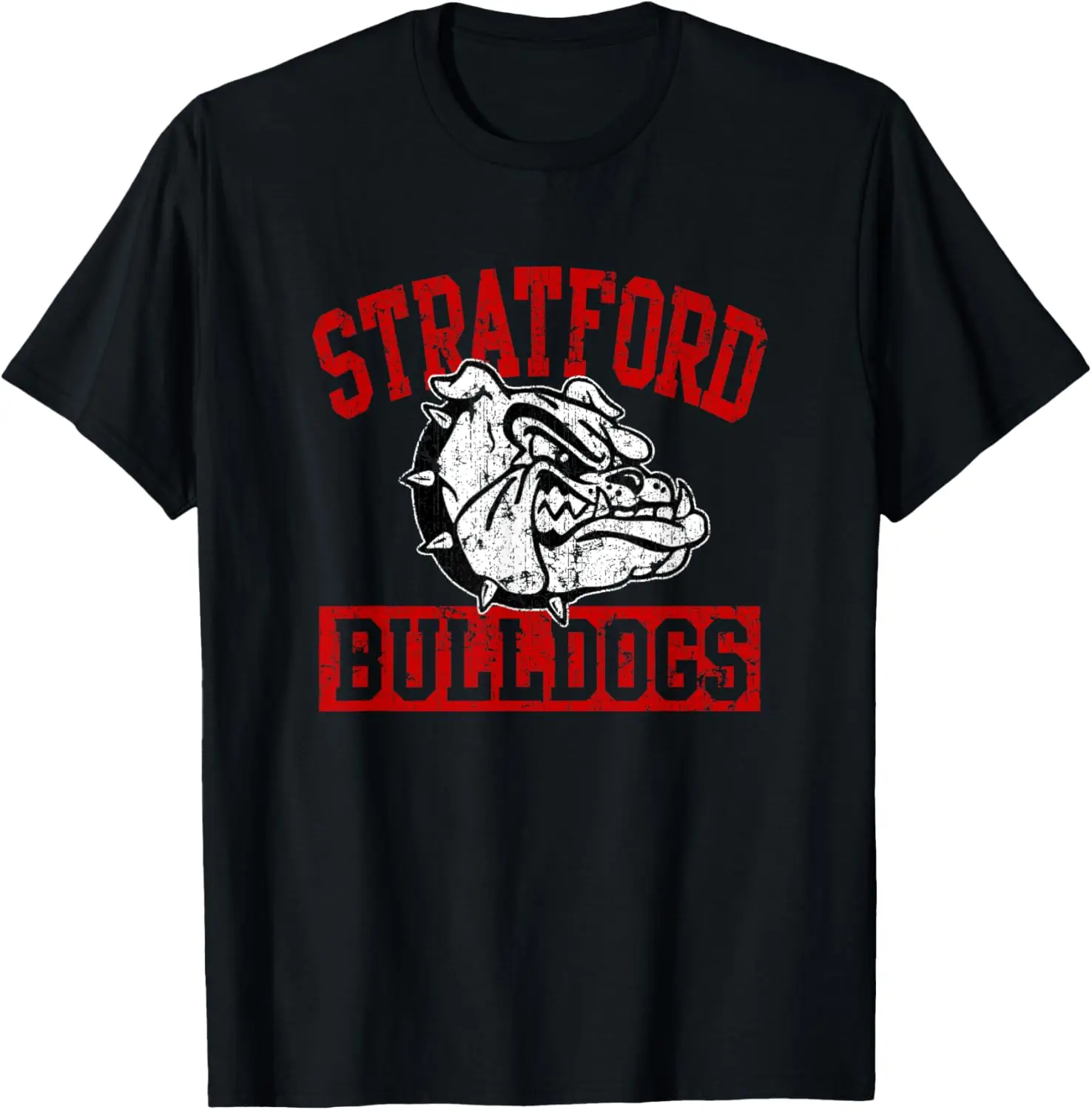 Винтажная футболка Stratford Bulldogs