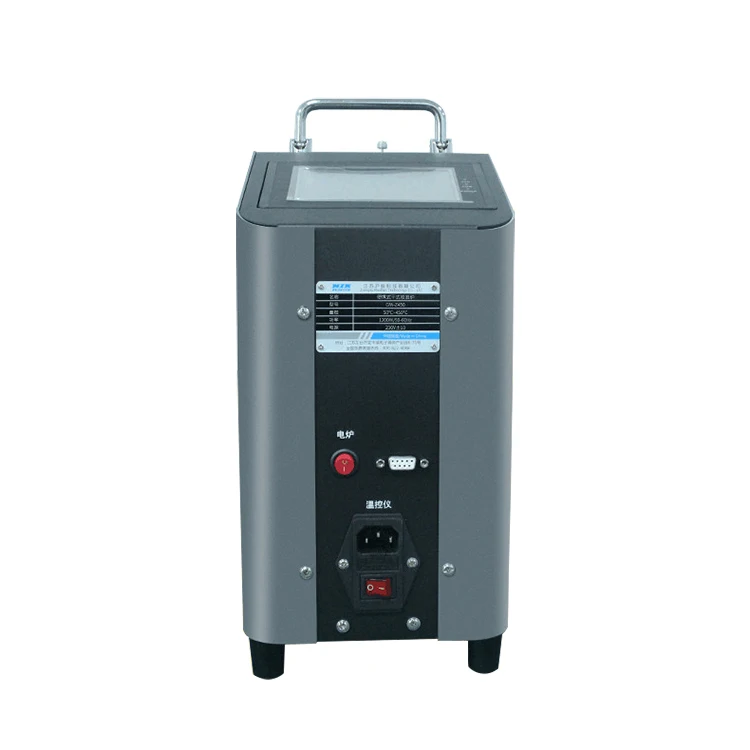 

Dry Well Temperature Block Calibrator Portable flexible and suitable for high-volume calibrations for field work