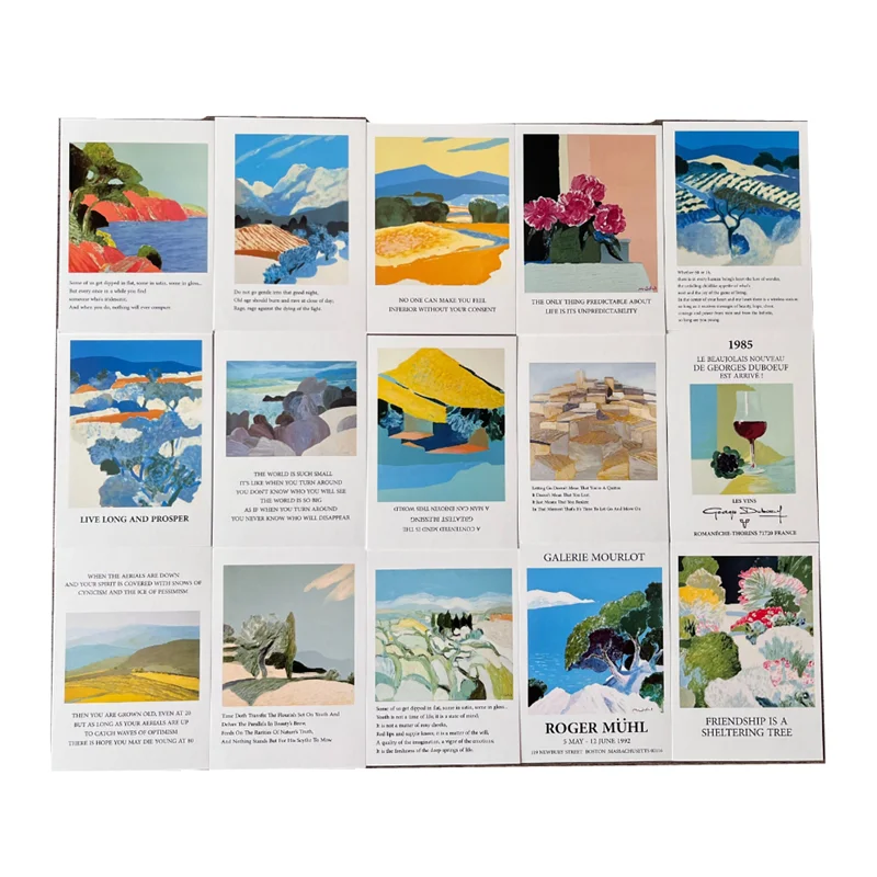 Набор старинных открыток SJMANDUN 15 шт татьяна алексеевна соловьева за фасадами старинных особняков экскурсия по самым известным петербургским домам