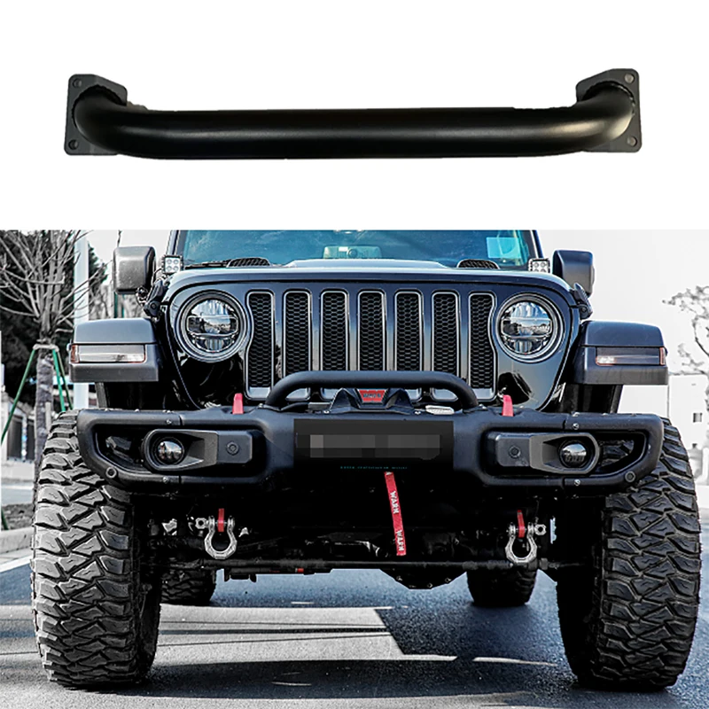 SXMA JL1049-2 N Bar Tube Bull для Jeep Wrangler Передний бампер 10-летия Н-бар из нержавеющей стали