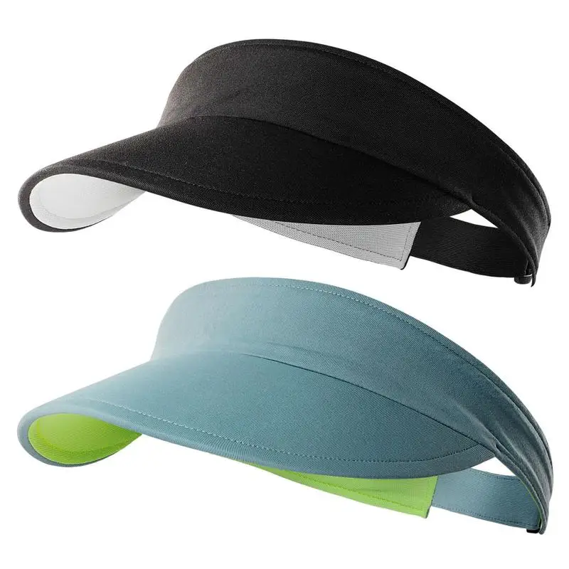 

Visor Hat Empty Roofing Sun Visor UV Protection Tennis Hats Adjustable Breathable Sun Visor Sports Hat for Running Tennis Beach