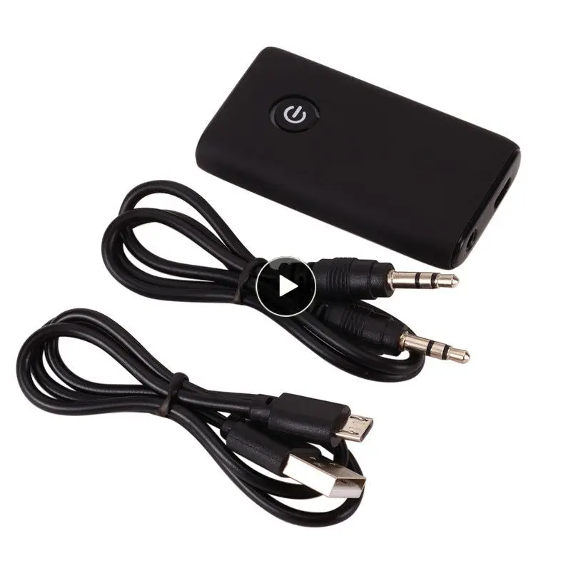 

Convenient Audio Receiver Stereo Simple Operation Transmitter Receiver New 2in1 Two In One Stability 3.5mm