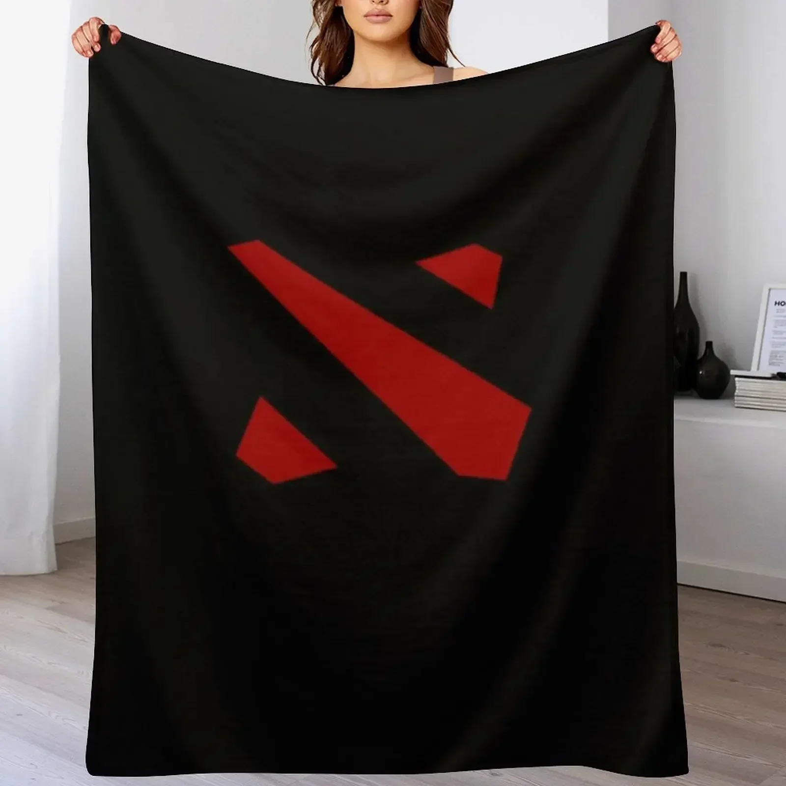 Одеяло с логотипом Dota 2 мягкие большие гигантские одеяла для дивана