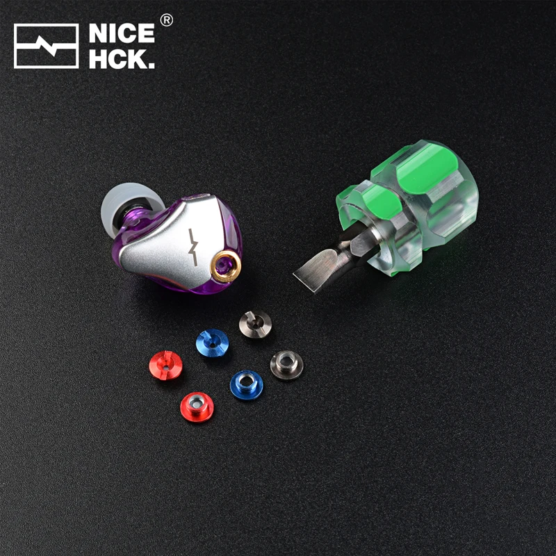 Наушники NiceHCK M5 Resin HIFI IEM 4BA + 1DD музыкальные наушники со съемным драйвером 0 78 мм