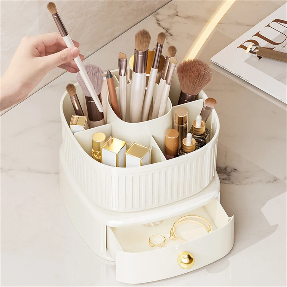 

Lipstick Storage Box Desktop Eyeshadow Storage Box Light Luxury Preferred Material Cosmetic Storage Box Bathroom Storage Larg