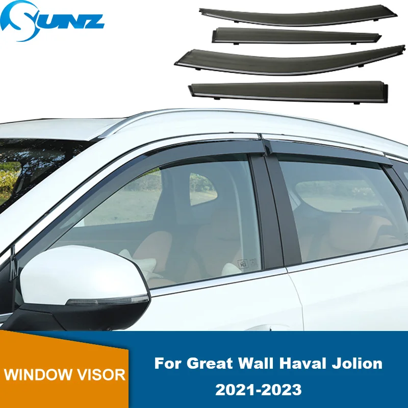 

Side Window Deflector For Great Wall Haval Jolion Accessories 2021 2022 2023 Weathershield Window Visor Rain Guard Awning Trim