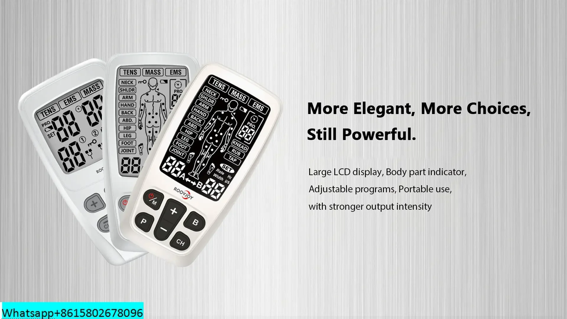 ROOVJOY Физиотерапия электростимуляция мышц бестселлер медицинское устройство