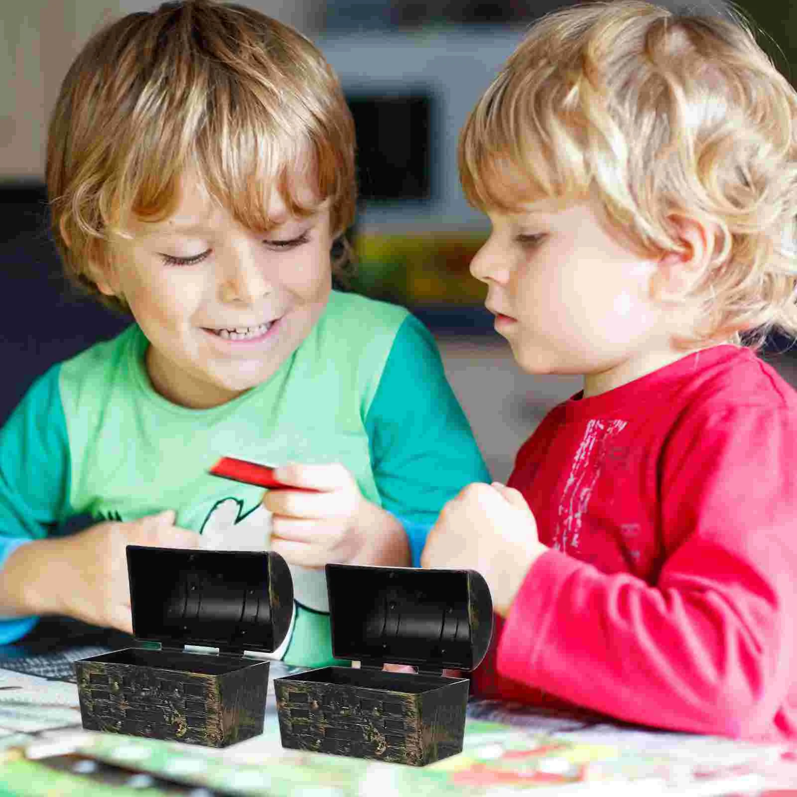 6 шт. коробка для хранения пиратских сокровищ детское украшение игрушек