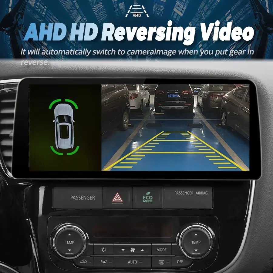 12 3-дюймовый IPS-экран Android 14 для Mitsubishi Outlander 3 2012-2018 Carplay автомобильный радиоприемник