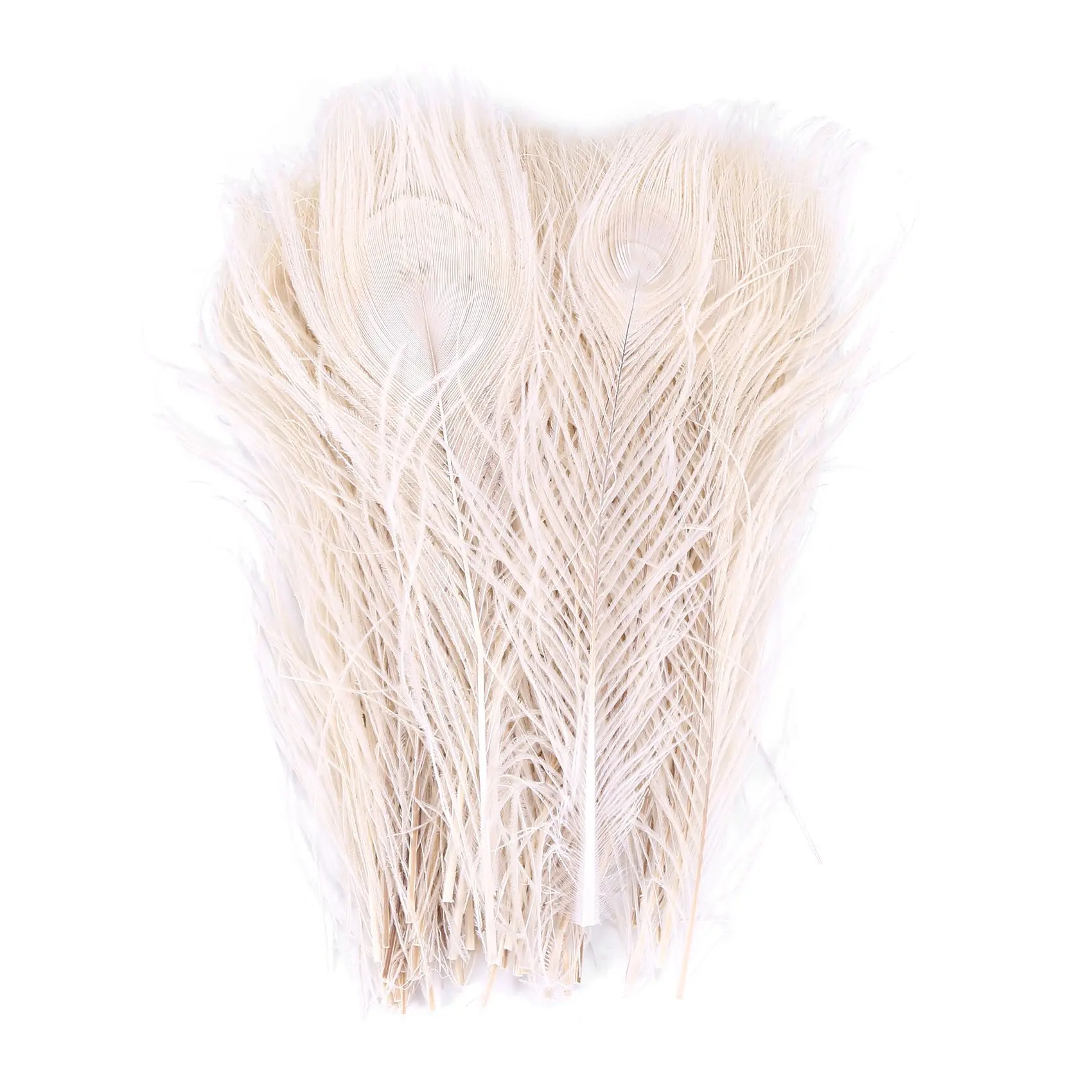 

50 PCS/Natural White Feathers in the Eye, 10 to 12 Inches of the Feather Wedding Decoration