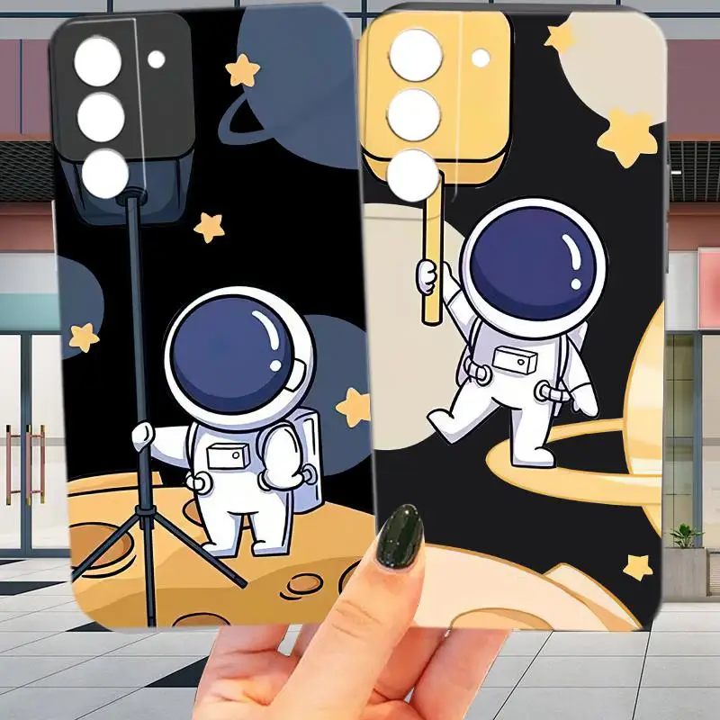

Чехол для телефона с забавными астронавтами для Samsung S21 Ultra S21 Ultra S20 FE S8 S22 Plus S9 Lite S10 LiteS10 5G S10E Rw79