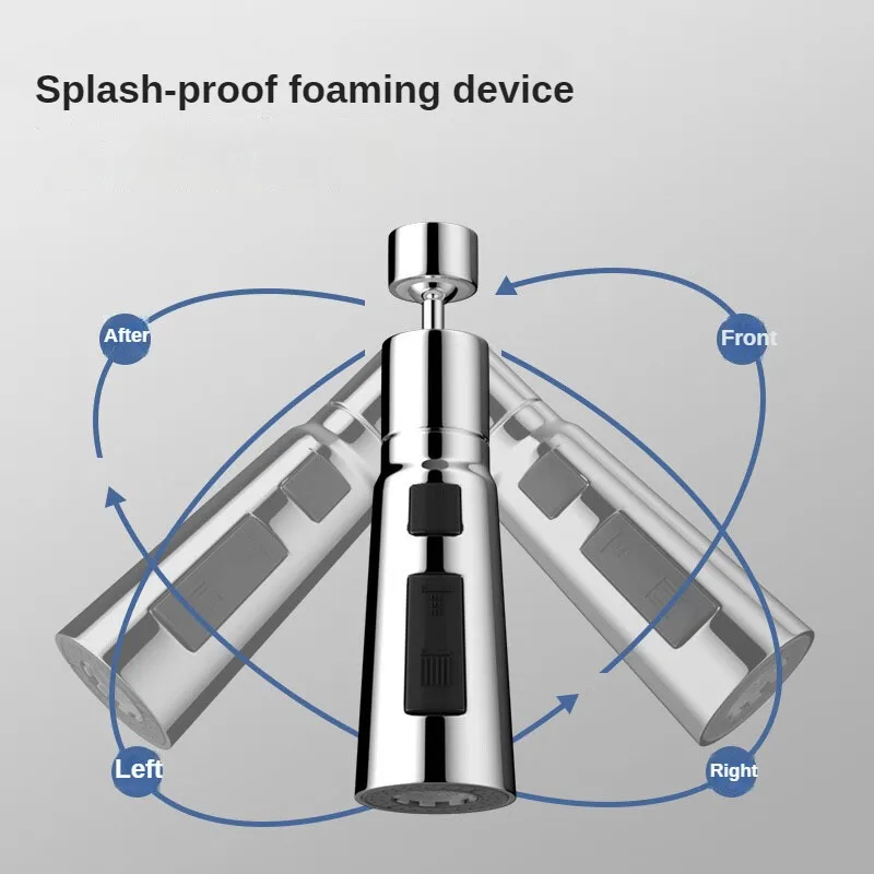 Универсальный смеситель для кухонного крана с защитой от брызг |