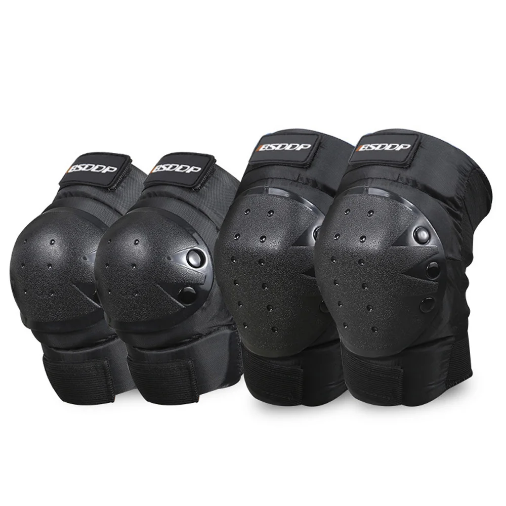 

ABS Knee Pads BSD1006 Black Breathable Wear-Resistant Anti-Skid Elbow Gear