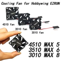 4510 3510 3010 upgrade motor esc cooling fan for 18 110 rc car hobbywing ezrun max5 max6 max8 esc