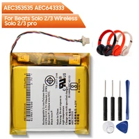 original replacement battery aec353535 aec643333 for beats solo 2 0 3 0 solo pro wireless authentic rechargable battery