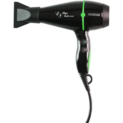 

Профессиональный фен для парикмахеров venteo V3 MegaTurbo 5500 VERDE, 2500 Вт