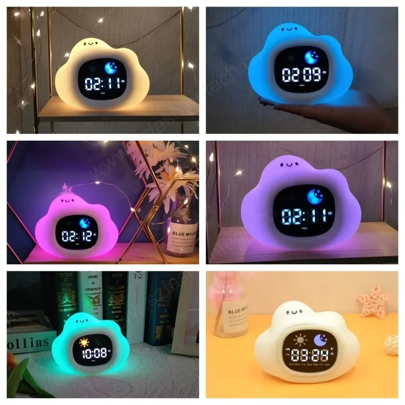 Силиконовый будильник с изображением Льва для детской комнаты