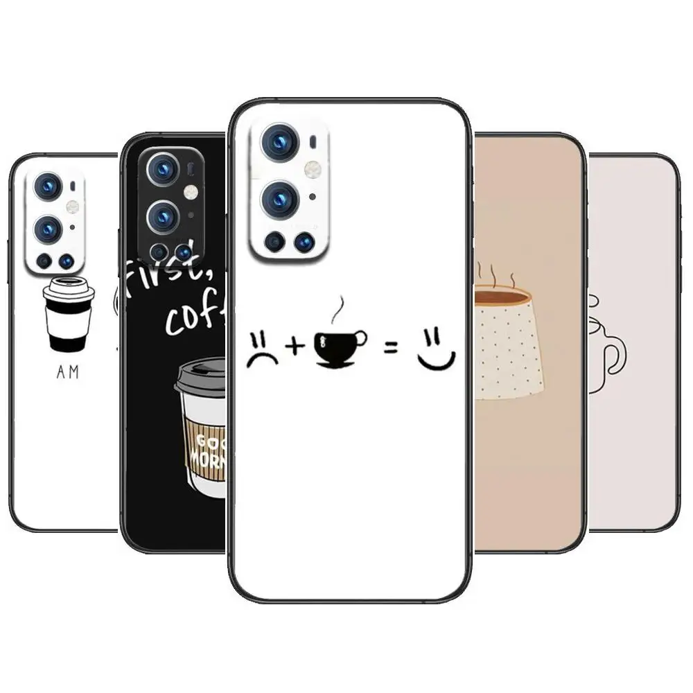 

first cup of coffee in the morning For OnePlus Nord N100 N10 5G 9 8 Pro 7 7Pro Case Phone Cover For OnePlus 7 Pro 1+7T 6T 5T 3T