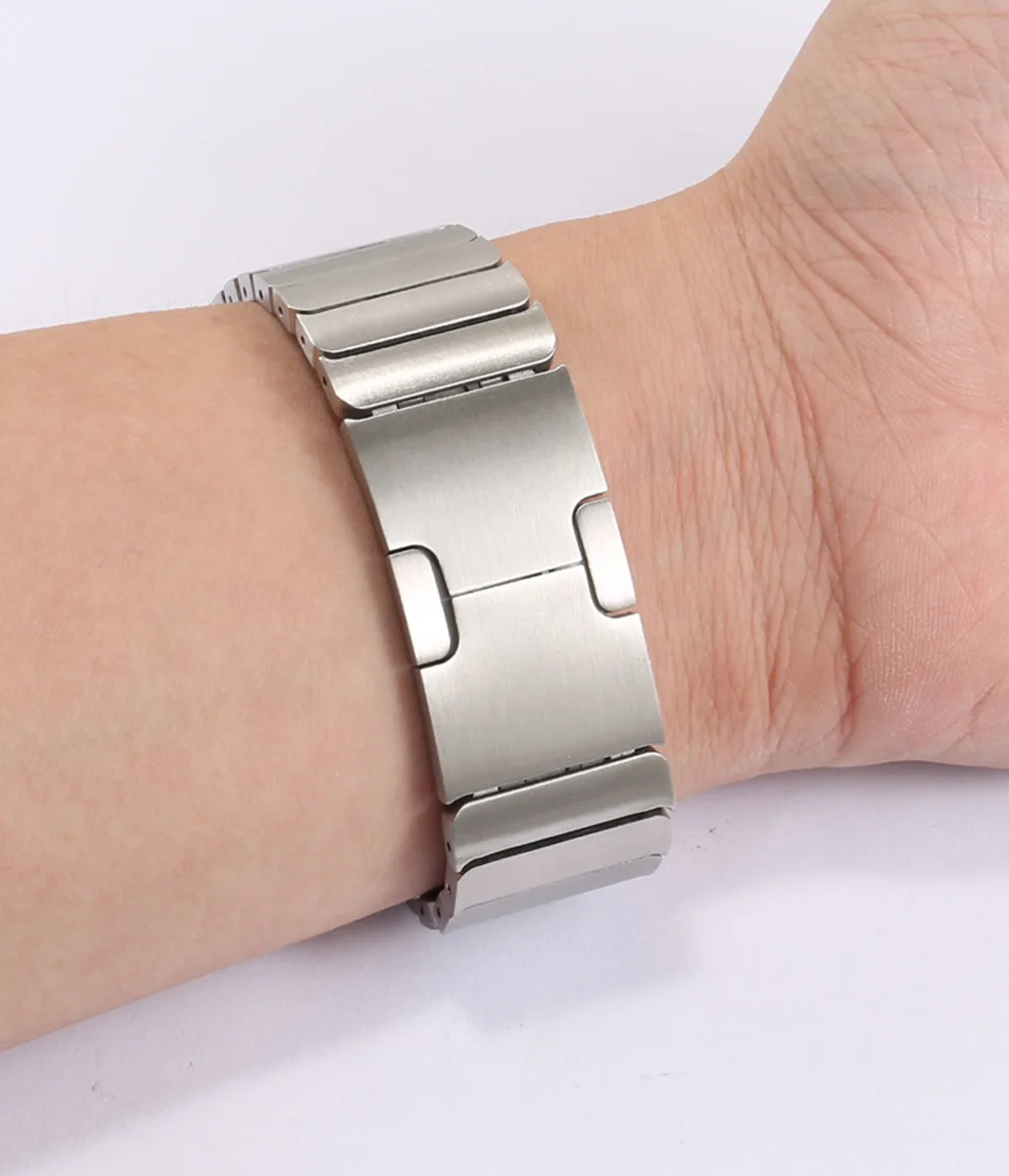 Stainless Steel Strap For Apple Watch Band 44mm 40mm 42mm 38mm 49mm Bracelet Watchband for iWatch Series 8 7 6 5 SE Watch Ultra