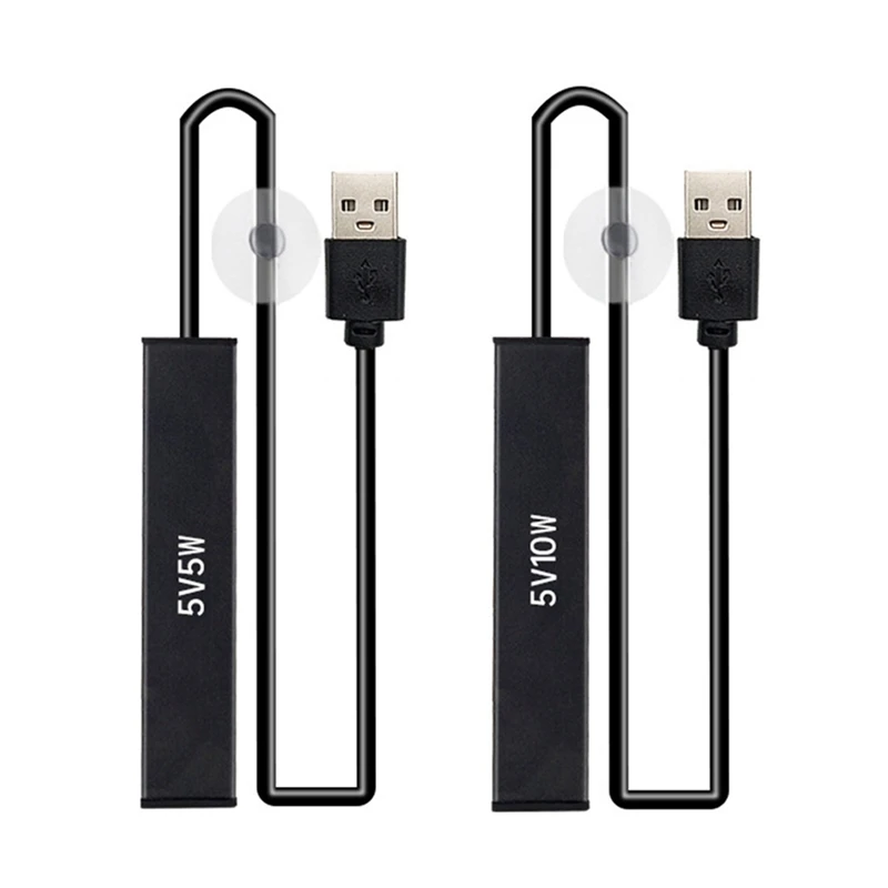 10 Вт Мини-нагреватель для аквариума с USB-зарядкой маленького нагреватель прочный