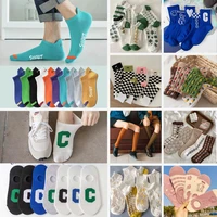 27 styles mens and womens socks fashions cotton breathable comfortable casual low middle high tube sock sports socking