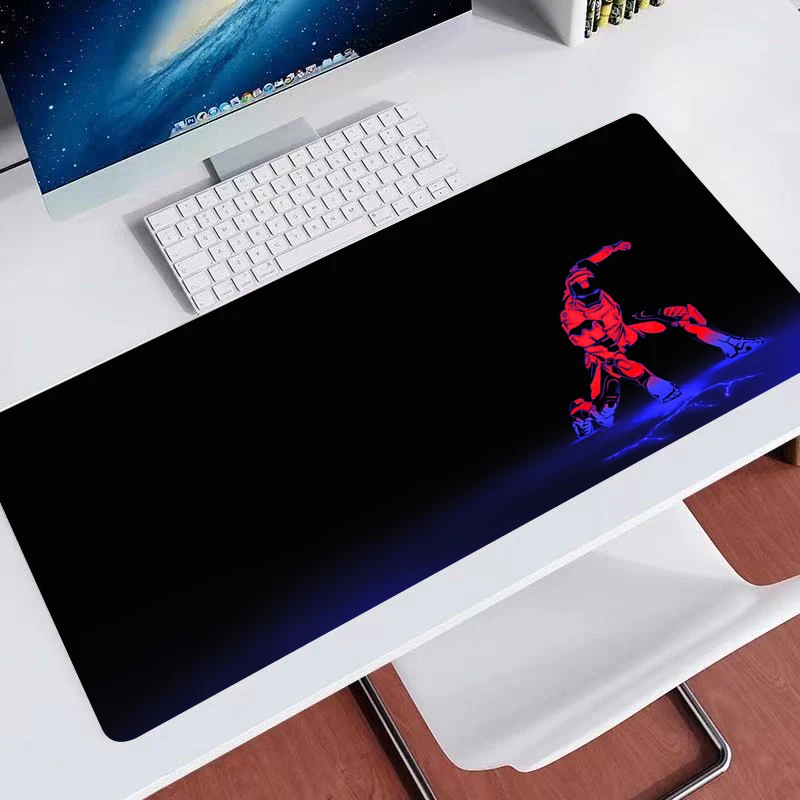 

Коврик для игровой мыши «Железный человек», Xxl, коврик для мыши, аксессуары для компьютерного стола, 900x400, водонепроницаемые противоскользящ...