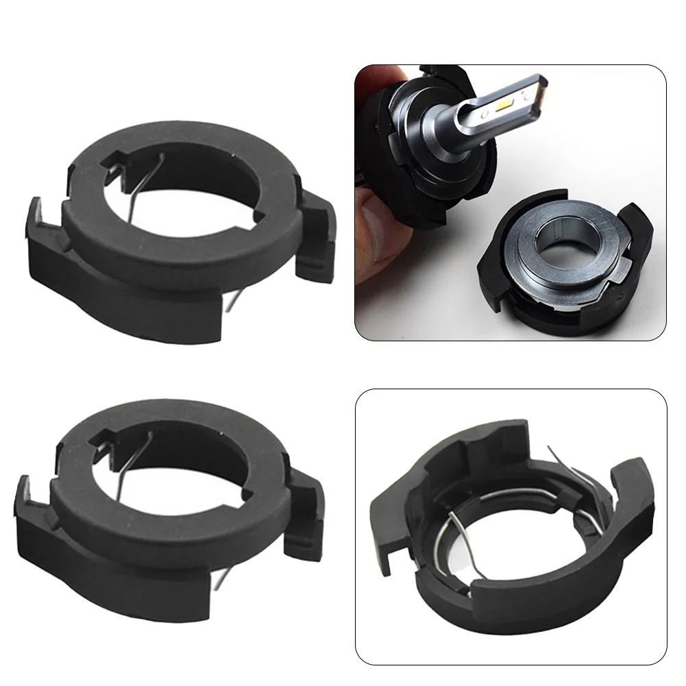 

Holder Socket Xenon Bulb H7 Headlight Stable Characteristics 2pcs 35 (W) 12 (V) ABS Adapter Kit Car Accessories