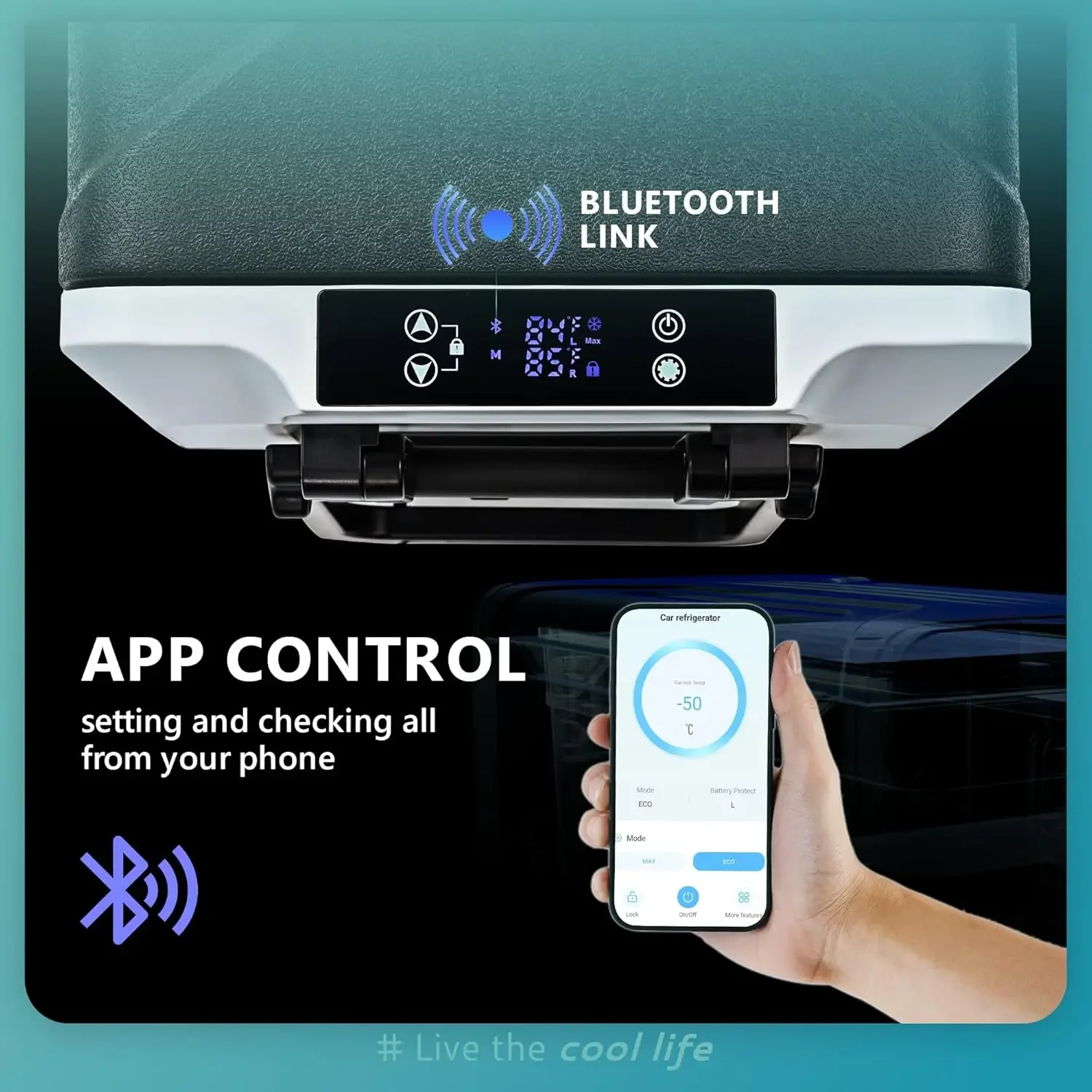 EUHOMY 12-вольтовый холодильник 12 В/58QT (55 л) электрический охладитель 12/24 В