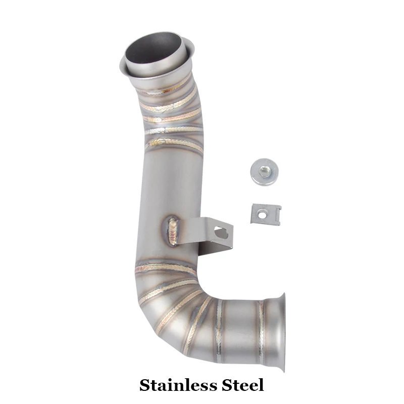 Надевается для CFMOTO 800MT CF 800-5A 800 MT MT-X800 800 MTX 2024 2025 выхлопная система мотоцикла, глушитель среднего звена, труба