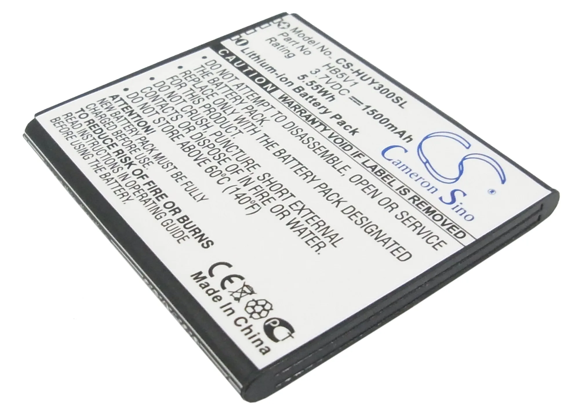 

Аккумулятор 1500 мАч HB5V1 HB5V1HV для Huawei Ascend Y300C Y500 Ascend Y500 Ascend Y300-0100 Ascend Y516 Y300 Ascend G350 U8833 W1 As