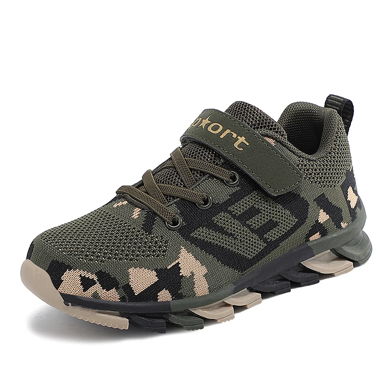 Camouflage Kids Sneakers Children Shoes For Boys Sneakers Girls Shoes Breathable Mesh Sport Anti-slippery Fashion tenis infantil