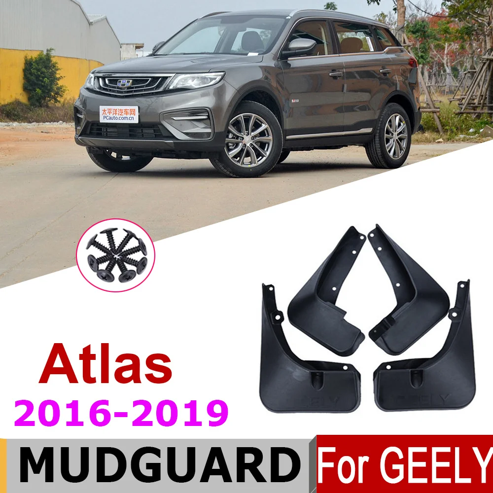 

Mudguards For Geely Atlas Boyue Emgrand X7 Sport Proton X70 NL-3 2019 2018 2017 2016 Fender Mudguard Mud Flaps Guard Splash Flap