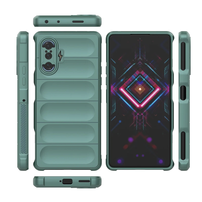 

funda For POCO F4 F3 GT Case Shockproof Shield Soft Silicone TPU Phone Back Cover For Redmi K50 K40 Gaming Edition Little F3 GT
