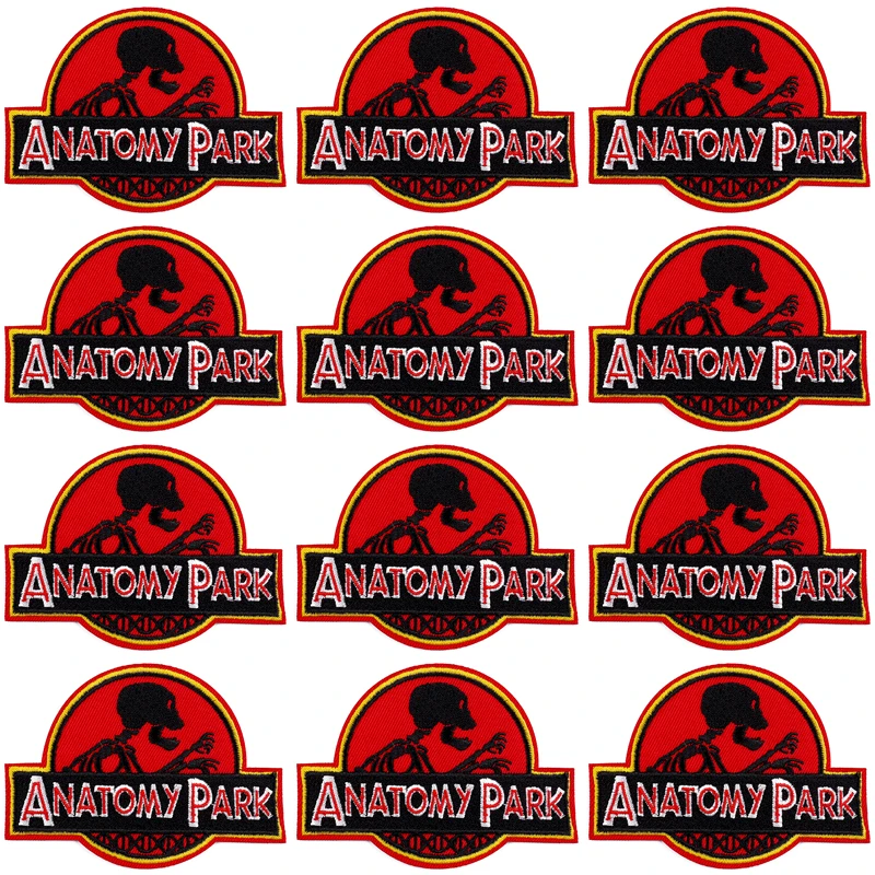 Патчи с вышивкой в стиле панк 10 шт./лот