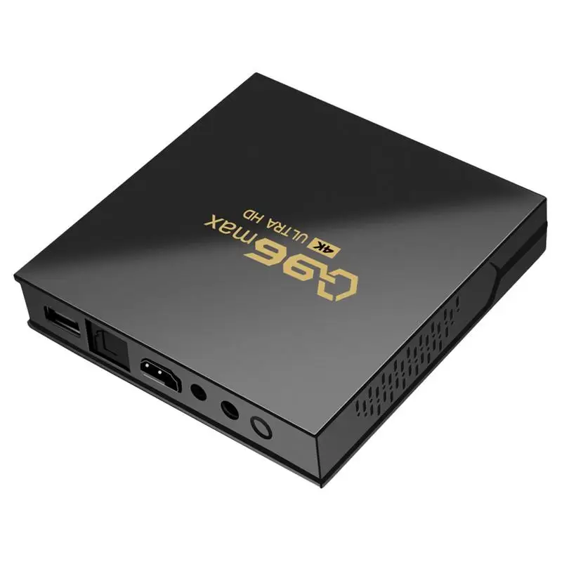 

TV Box Wifi 4k Q96 Max Smart TV Box 2.4/5g Set-Top Box For Androids 10.0 Global Media Player Quad Core Smart TV Box Media Player